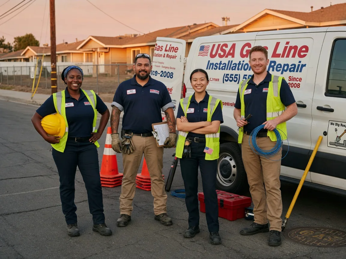 Gas Line Installation company in Warren, IL